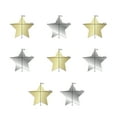 thumbnail image 6 of Blue Moon Studio Silver & Gold Star Mirror Wall Decals, Adult/Teen/Tween, 8 Pack, 6 of 6