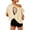 Light Yellow, variant on Womens Print Back Cutout Short Sleeve Cropped Top Contrast Stitching Batwing Sleeves Casual Y2K Summer Blouse Light Yellow XL
