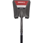 Radius Premium D-Handle Square-Point Shovel, Fiberglass Shaft