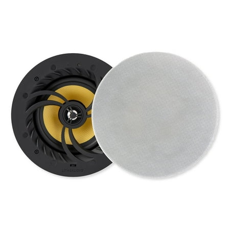 Lithe Audio 06501 Pro Series Wi-Fi & Bluetooth IP44 Bathroom Ceiling Speaker Single