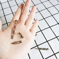thumbnail image 3 of OUNONA 50Pack Safety Pin Brooche Silver Alloy Pin Back Clasp for Name Badges, 3 of 6