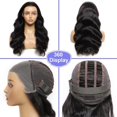 thumbnail image 2 of Wear and Go Glueless Wigs Human Hair 13x4 HD Lace Closure Body Wave 30inch, 2 of 5
