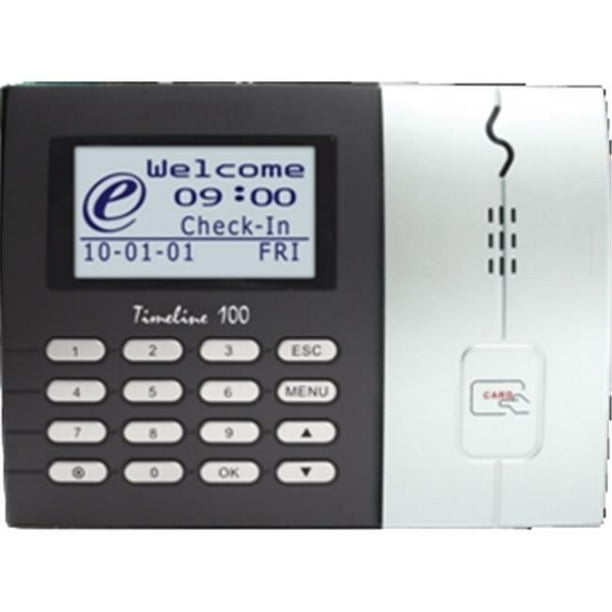 FingerTec Timeline 100 Temps de Présence RFID Horloge