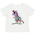 thumbnail image 3 of Inktastic Graffiti Paint Splatter T-Rex Boys or Girls Toddler T-Shirt, 3 of 5