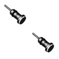 thumbnail image 2 of Tholdsy Enchufe antipolvo para auriculares, interfaz Jack de 3,5mm, tarjeta de teléfono antimóvil, Pin de tarjeta de recuperación para 5 6 negro 2piezas, 2 of 5