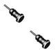 thumbnail image 4 of Seitruly Enchufe antipolvo para auriculares, interfaz Jack de 3,5mm, tarjeta de teléfono antimóvil, Pin de tarjeta de recuperación para negro 2piezas, 4 of 6