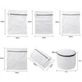 thumbnail image 3 of Zipped Washing Bag Laundry Net Mesh Underwear Clothes Socks, 3 of 4
