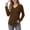 A-Coffee, variant on Wlynlyn Long Sleeve Tops for Women Casual V Neck Loose Fitted Solid Color Textured Knitted Basic Pullover Sweater Shirts(X-Large,White)