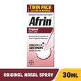 thumbnail image 3 of (3 pack) AFRIN ORIGINAL 12hr Nasal Spray 60ml (2x30ml), 3 of 11
