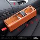 thumbnail image 5 of Organizador para rellenar el hueco del asiento del coche con portavasos, bolsillo lateral de la consola del asiento delantero con cargador USB doble, interior de cuero PU para el coche, 5 of 5