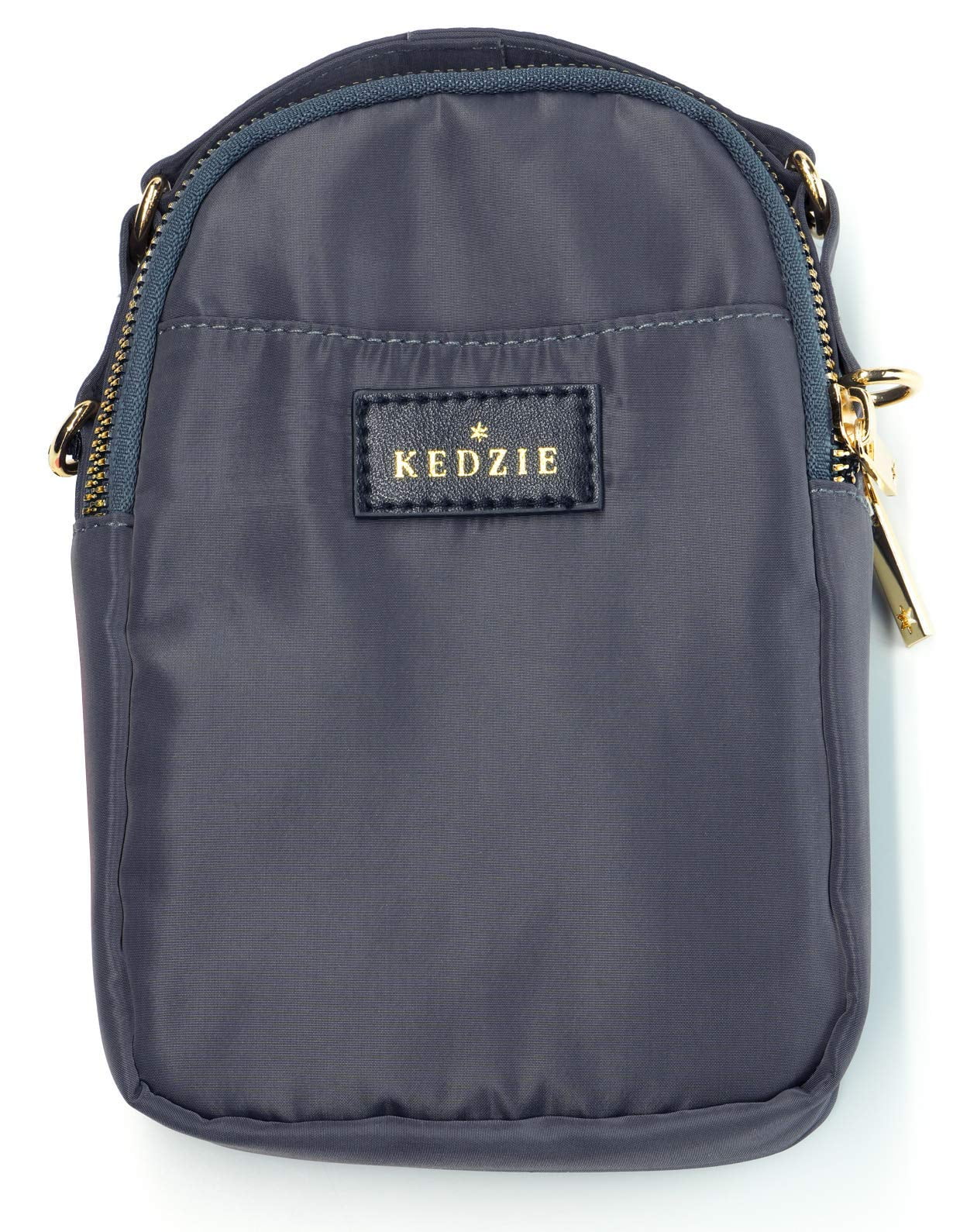 Kedzie Crosstown Crossbody Zipper Bag with Adjustable Strap