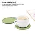 thumbnail image 3 of Advancent Posavasos de 4 piezas, cojín resistente al calor, almohadillas de silicona para bebidas, almohadillas antideslizantes para tazas de cocina, Mostrada Azul Advancent HA062793-03, 3 of 6