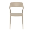 thumbnail image 3 of Compamia Snow Dining Chair Taupe, Set of 2, 3 of 6