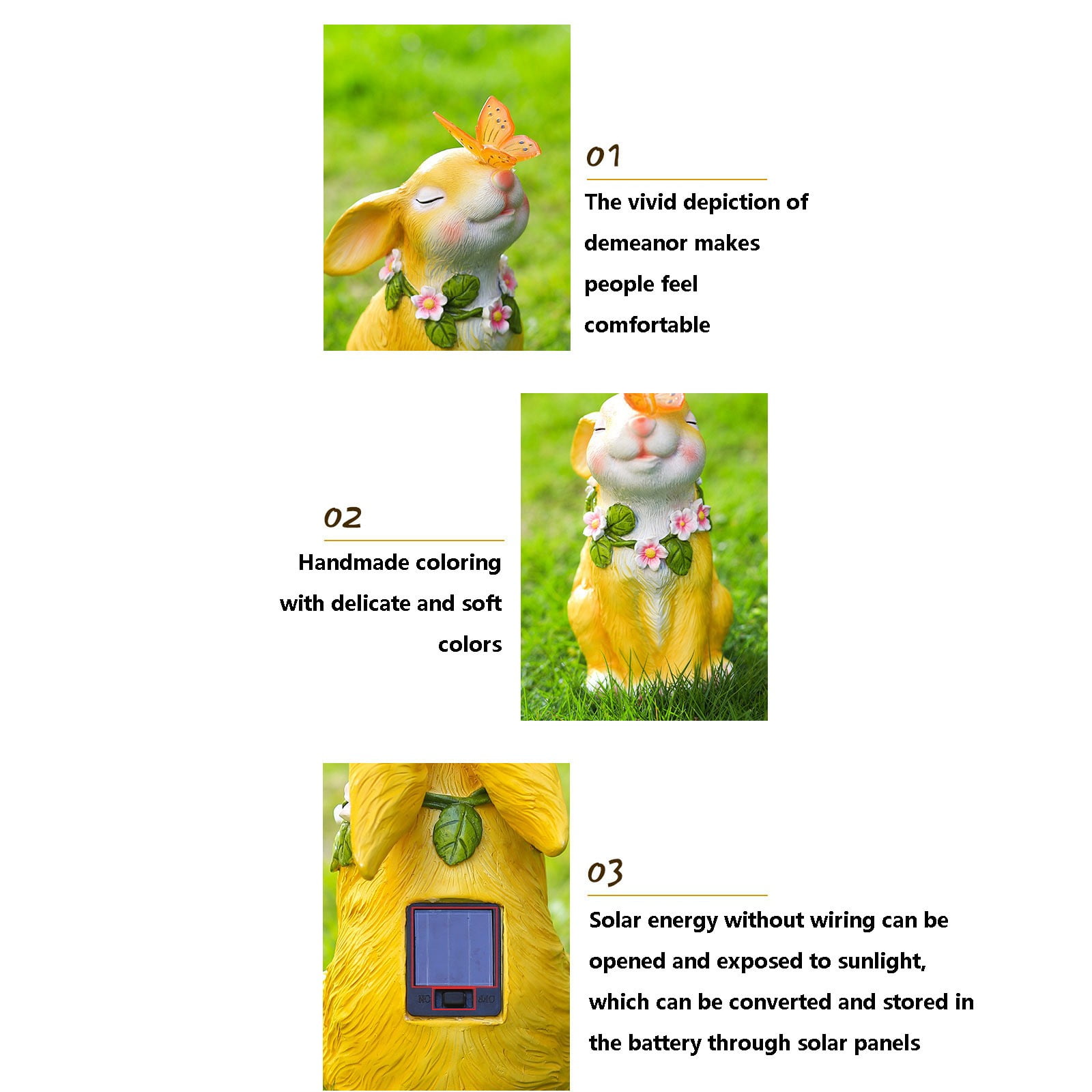 Nilvkv Garden Sheep Hook Iron Crafts Garden Water Feeder Outdoor Rust-Proof Ground Pole Feeder