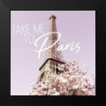 thumbnail image 2 of Kimberly, Allen 12x12 Black Modern Framed Museum Art Print Titled - Blossoms Paris 2, 2 of 5