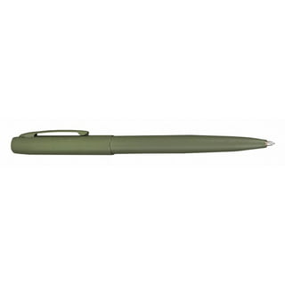  Rite in the Rain Weatherproof Olive Drab Green Clicker Pen -  Black Ink (No. OD97) : Office Products
