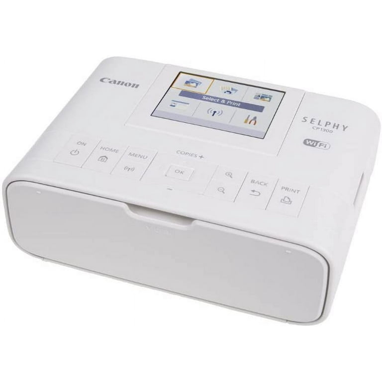 その他 Canon CP1300(WH) Canon Selphy CP1300 Wireless Compact Photo Printer w Mopria Device