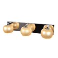 thumbnail image 1 of Access lighting 62559LEDDLP-MSS-STARRY in. Galaxy 3-Light Star Glass Vanity, Mirrored Stainless Steel, 1 of 1