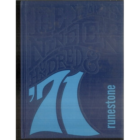 (Custom Reprint) Yearbook: 1971 North Hennepin Community College - Runestone Yearbook (Brooklyn Park MN)