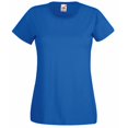 thumbnail image 1 of Fruit Of The Loom- Camiseta de manga corta Valueweight para mujer (Azul), 1 of 2