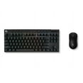 thumbnail image 3 of Logitech G PRO X TKL Clavier de Jeu Sans Fil LIGHTSPEED, Interrupteurs Clicky (GX Bleu), Noir - Clavier - Rétroéclairé - Sans Fil - Bluetooth, 2.4 GHz - QWERTY - US - Interrupteur de Touche : GX Bleu Clicky - Noir, 3 of 8