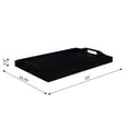 thumbnail image 5 of Convenience Concepts Designs2Go Serving Tray in Black Wood Finish, 5 of 7