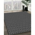 thumbnail image 2 of Ahgly Company Indoor Rectangle Patterned Charcoal Black Area Rugs, 2' x 4', 2 of 6