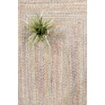 thumbnail image 3 of Pasargad Home Lagos 4' X 6' Hand Braided MultiColor Rug - All Ages, Indoors & Outdoors, 3 of 7
