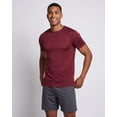 thumbnail image 2 of Real Essentials 5 Pack: Men's Dry-Fit Short Sleeve Crew Neck T Shirts Fitness Running Gym Workout Cool Exercise Athletic Tee, 2 of 8