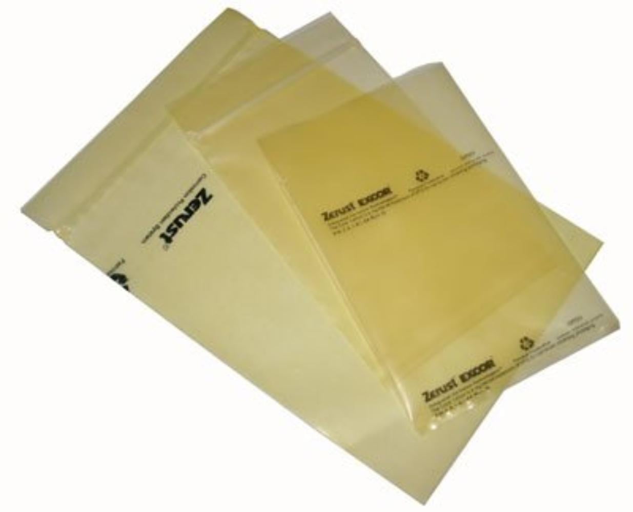 Multipurpose VCI Poly Bag Zip Closure 12" x 18" Pack of 6, Zerust