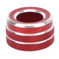 thumbnail image 4 of Rearview Mirror Knob Cover, Red Rearview Mirror Switch Trim Interior Styling  For Car, 4 of 8