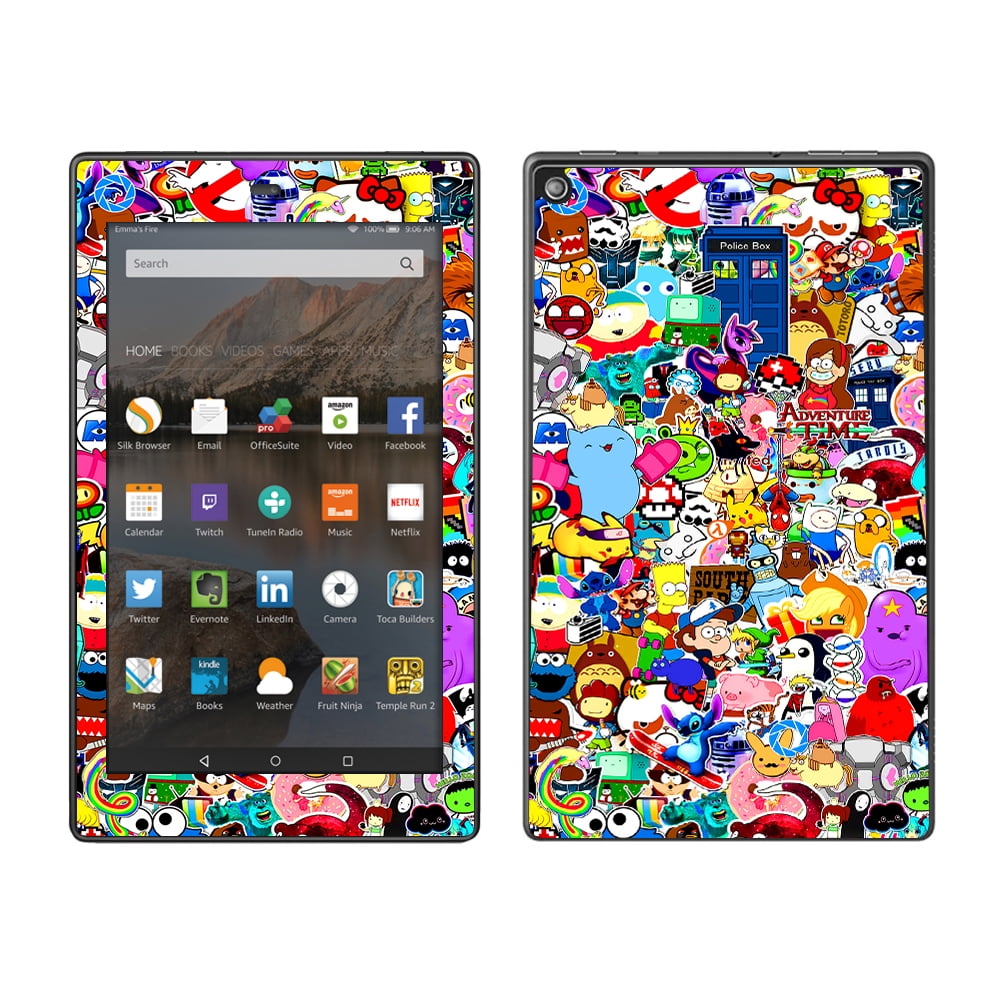 Skin Decal Vinyl Wrap for  Fire HD 8 Tablet 8 inch stickers skins cover/ Prism1 