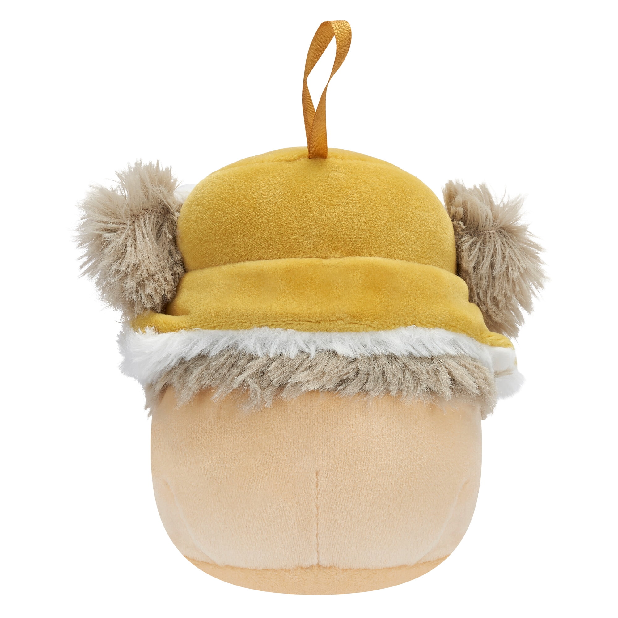 Squishmallows Official Plush 4 inch Holiday Yeti with Gold Hat- Childs Ultra Soft Stuffed Toy Ornament