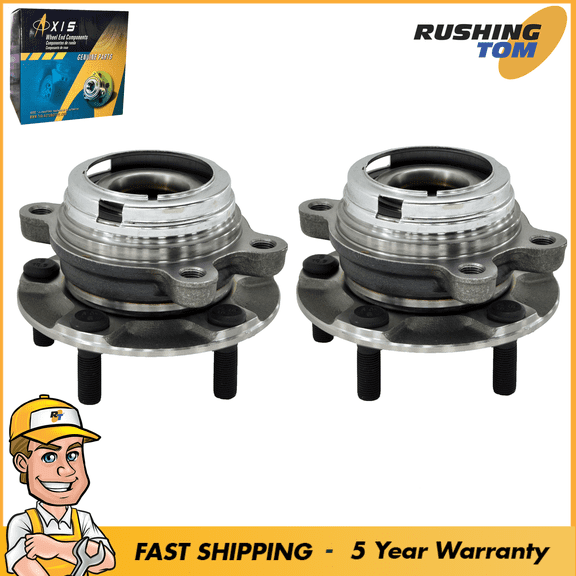 2 Front Wheel bearing & Hub Assembly 2007-2011 2012 fits Nissan Altima 2.5L