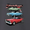 thumbnail image 3 of Wild Bobby Ford Fairlane GT 427 Red Blue Green Classic Vintage Car Lover Unisex Hoodie Sweatshirt, 3 of 5