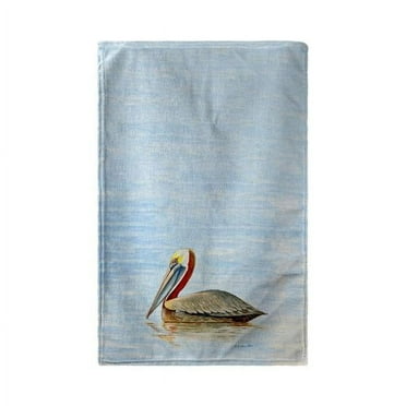 Betsy Drake BT807 30 x 50 in. Summer Pelican Beach Towel