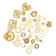 thumbnail image 4 of MasteelfCA 40Pcs Retro Punk Charms Small Watch Dial Decors Decorative Punk Gears Gear Charms (Mixed Style), 4 of 8