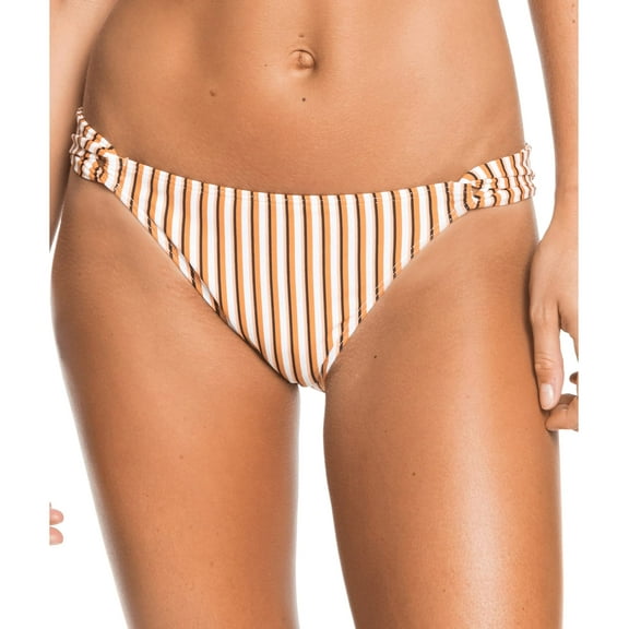 Roxy Printed Beach Classics Full Bottoms Golden Ochre Mony Stripes SM