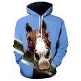 thumbnail image 2 of WILLBEST Sudadera Deportiva para Hombre, Sudadera con Capucha Estampada, Jersey con Bolsillo Frontal, Ajuste Cómodo, Ropa De Calle Informal, Tela Suave XXGrande, 2 of 4