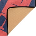thumbnail image 4 of Art Design Patterns 63''x48'' Plush Memory Foam Bath Mat, Soft, Absorbent, Non Slip, Durable, 4 of 7