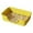 Yellow, variant on Cat Litter Box Semi-Enclosed, High Sided Anti-Splatter Litter Pan with Scoop, Odor Control, for Indoor Small to Medium Cats 17 Inch,Beige