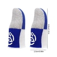 thumbnail image 4 of 20 Piezas Guantes para Dedos Juegos Móviles Funda El Dedo Con Pantalla Táctil A Prueba Sudor PUBG(B), 4 of 9
