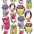 thumbnail image 3 of Cartoon Duvet Cover Set, Owl Eyes Funny Best Friends Forever Animal Themed Fun Design, Decorative 3 Piece Bedding Set with 2 Pillow Shams, Calking Size, Multicolor Coral, by Ambesonne, 3 of 3