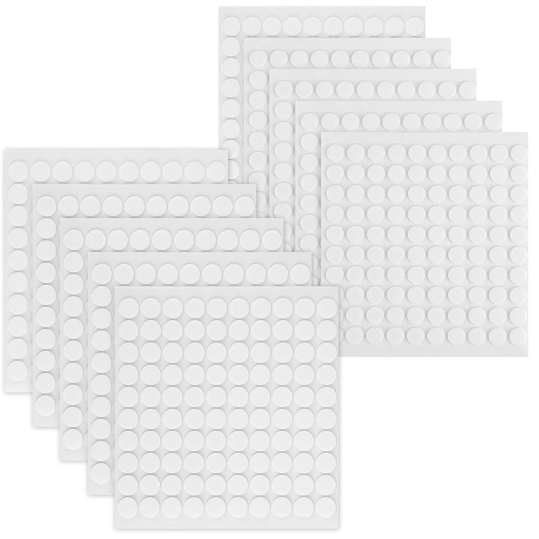 10 Sheet Foam Round Dots DoubleSided Adhesive 3D Craft Foam Tape for
