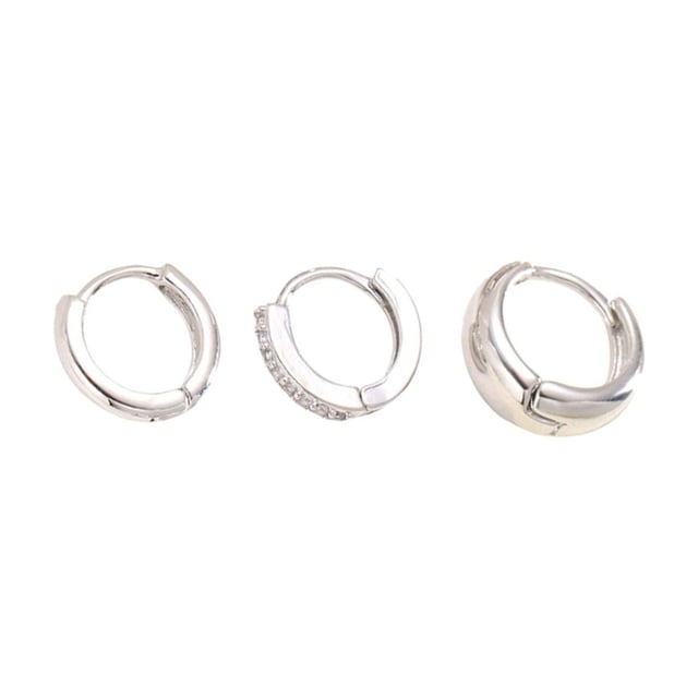 Cobre Ear Cuffs Minimalista Geométrico Beaded Studs Pendientes de aro para Europea y conjuntos con estilo