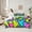Green Blue Purple, variant on Homewish Teens Abstract Hippie Memphis 7-Piece Bedding Comforter Set,Contemporary Abstract Art King Bedding Sets,Minimalist Geometric Ultra Soft Bed Sheets,Super Cozy Room Decor,Reversible