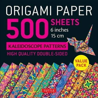 Origami Paper 500 Sheets Kaleidoscope Patterns 6 (15 CM): Tuttle Origami Paper: Double-Sided Origami Sheets Printed with 12 Different Designs (Instructions for 6 Projects Included) (Other)