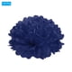 thumbnail image 3 of Uxcell 6" Pom Poms de Papel Duraderos para Decoración de Bodas y Fiestas Azul Marino 10 Paquete, 3 of 6
