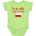 thumbnail image 3 of Inktastic So Cute Polish Boys or Girls Baby Bodysuit, 3 of 5