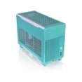 thumbnail image 3 of Thermaltake TR100 SFF Chassis; mITX Support; 18.9 Liters; PCIe 4.0 Riser Cable Included; 360mm GPU Clearance; 280mm Radiator Support; Removable PCIe Bracket; Mint Strawberry; CA-11A-00SLNN-00, 3 of 6